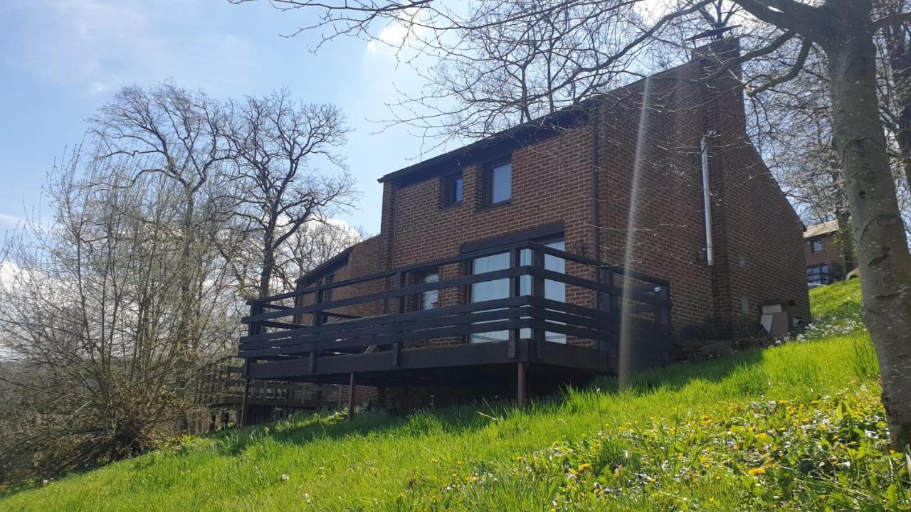 La Cabane D'Helie - Cottage En Pleine Foret - Domaine Du Bonsoy Hastiere-par-dela Exteriér fotografie
